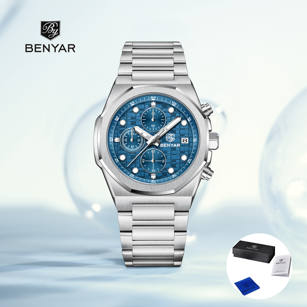 Luxury Watch Display - 2025 New BENYAR Men's Watches Top