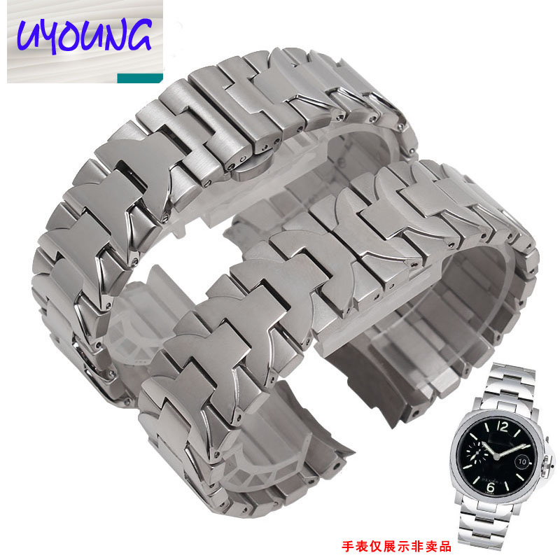 Luxury Watch Panerai - 22Mm Rắn Cao Cấp Dây Thép