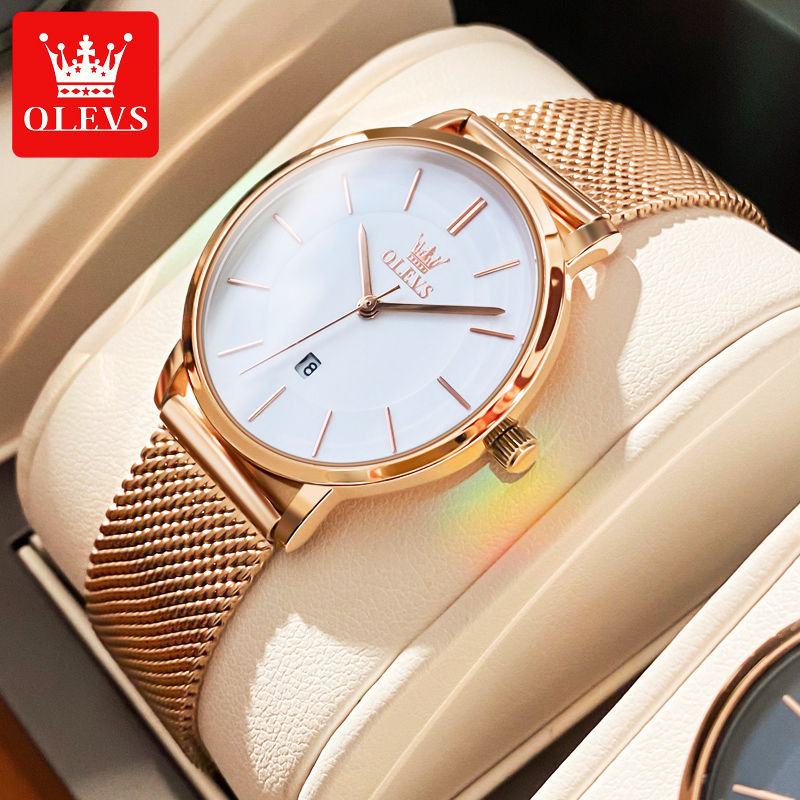 Luxury Watch Travel Case - OLEVS Đồng Hồ Dành Cho Nữ