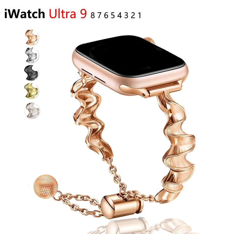 Luxury Watch Apple Bands - Jewelry Strap for Apple Watch Band