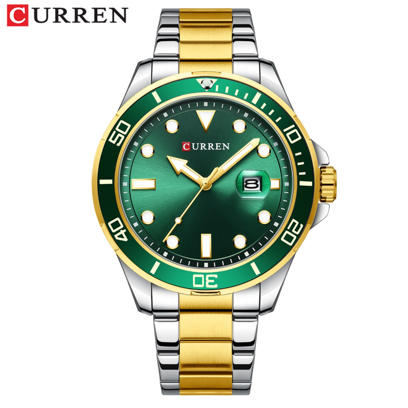 CURREN New Green Water Ghost S - đánh giá và giá Luxury Quartz Watch Brands