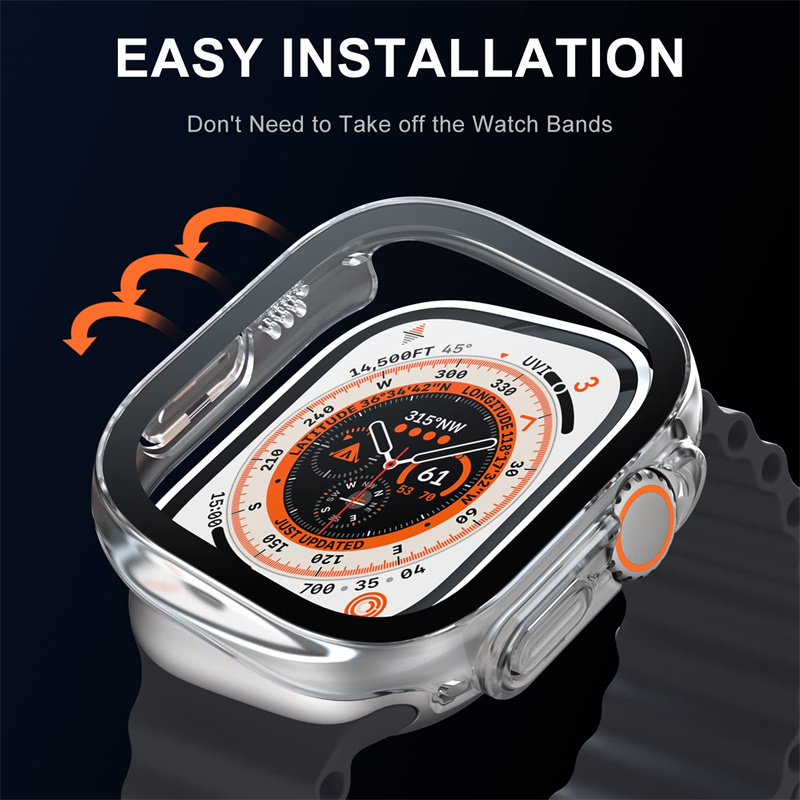 Glass+case For Apple Watch Ult - đánh giá và giá Luxury Watch Apple Bands