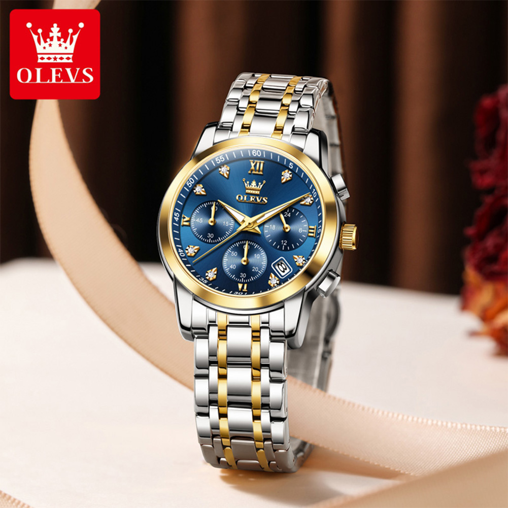 OLEVS Women Watch Luxury Brand - đánh giá và giá Luxury Watch Green
