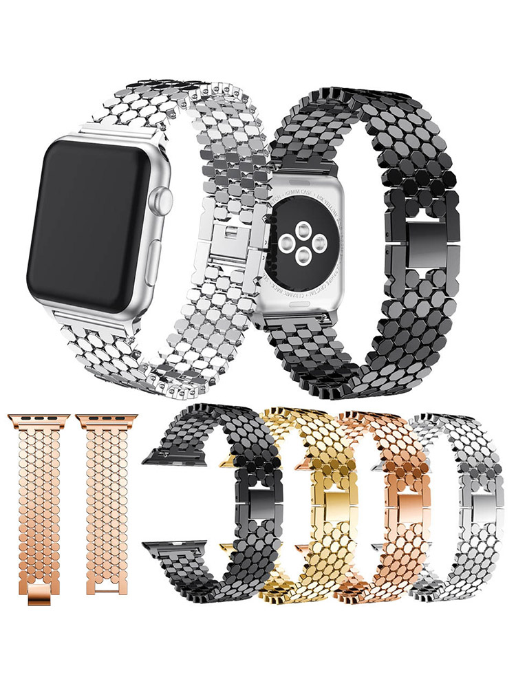 Stainless Steel Strap For Appl - đánh giá và giá Luxury Watch Apple Bands