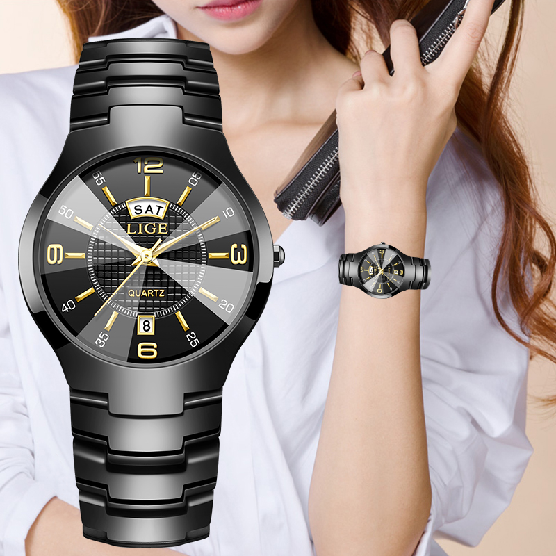 LIGE Fashion Elegant Women's W - đánh giá và giá Luxury Watch Display