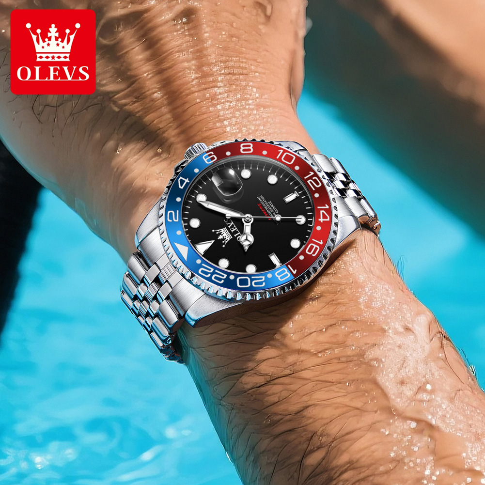 OLEVS 5657 Original Brand Men' - đánh giá và giá Luxury Quartz Watch Brands
