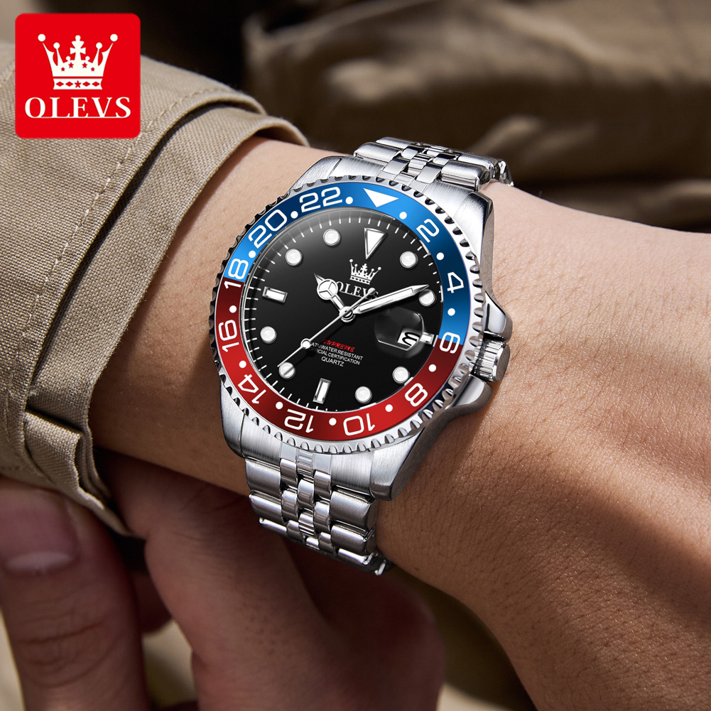 OLEVS 5657 Original Brand Men' - đánh giá và giá Luxury Quartz Watch Brands