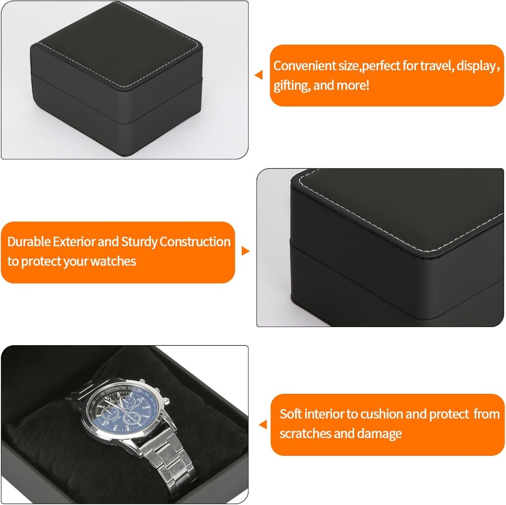 Luxury PU Leather Watch Travel - đánh giá và giá Luxury Watch Image