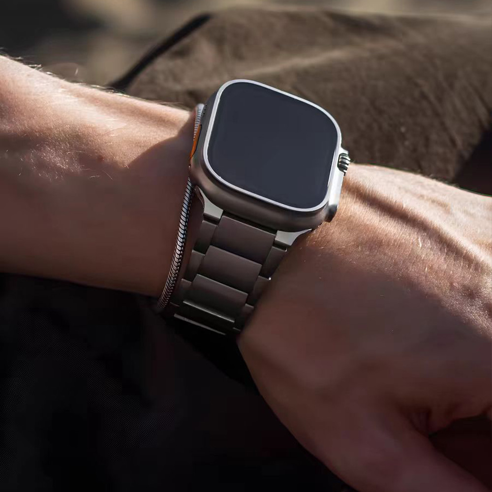 Titanium Business Men Strap fo - đánh giá và giá Luxury Watch Apple Bands