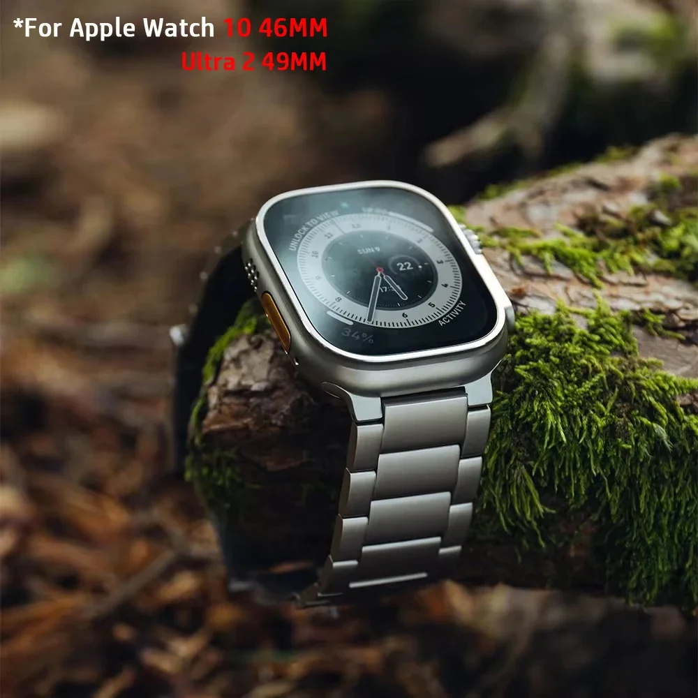 Titanium Business Men Strap fo - đánh giá và giá Luxury Watch Apple Bands