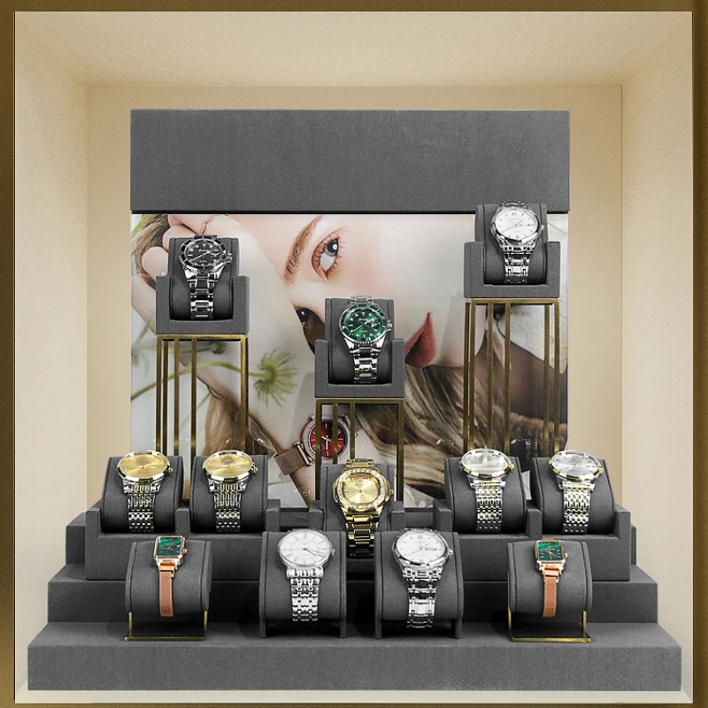 Watch display props live broad - đánh giá và giá Luxury Watch Stand