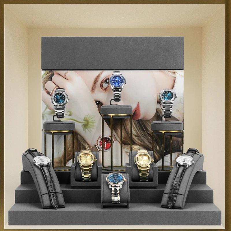 Watch display props live broad - đánh giá và giá Luxury Watch Stand