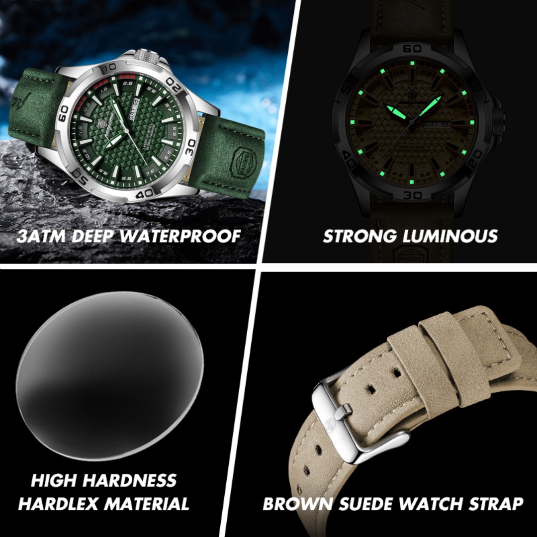 PAAZOMU Luxury Brand Men Watch - đánh giá và giá Zen Luxury Watch