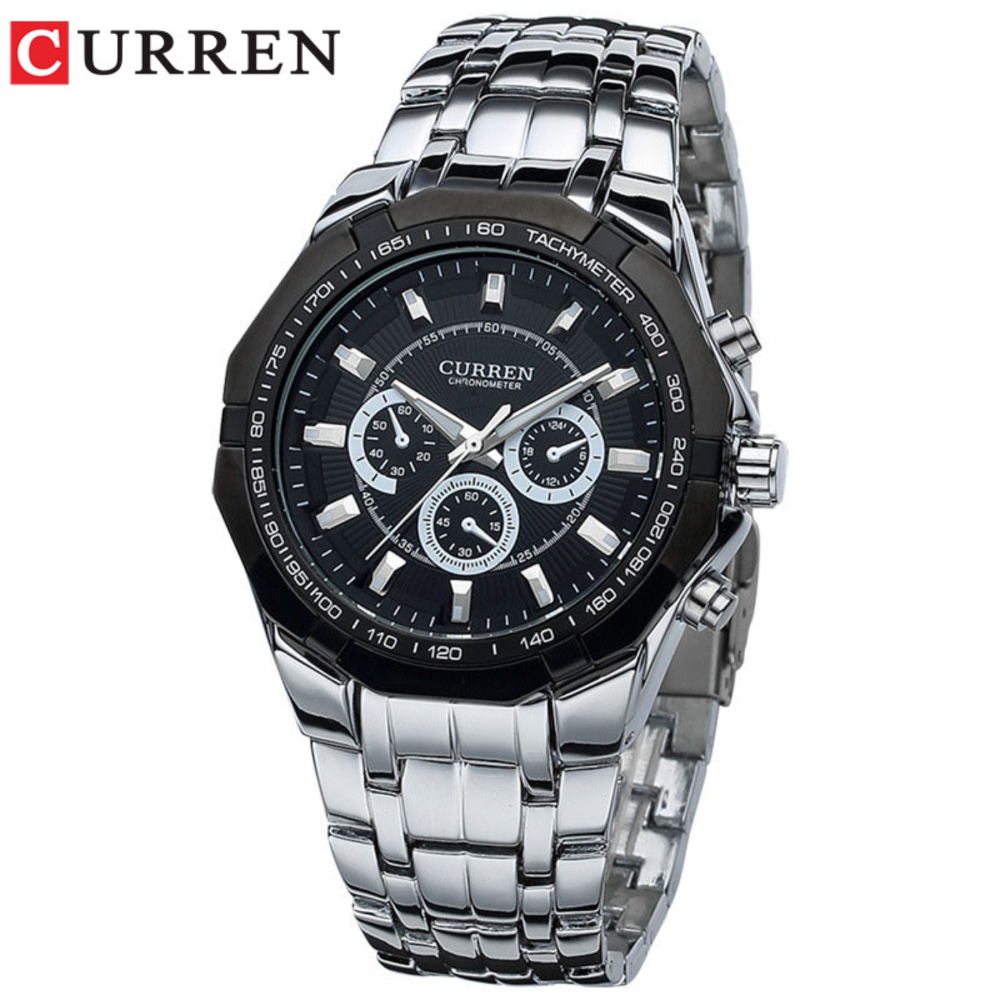 CURREN Men Luxury Brand Milita - đánh giá và giá Luxury Watch Logo