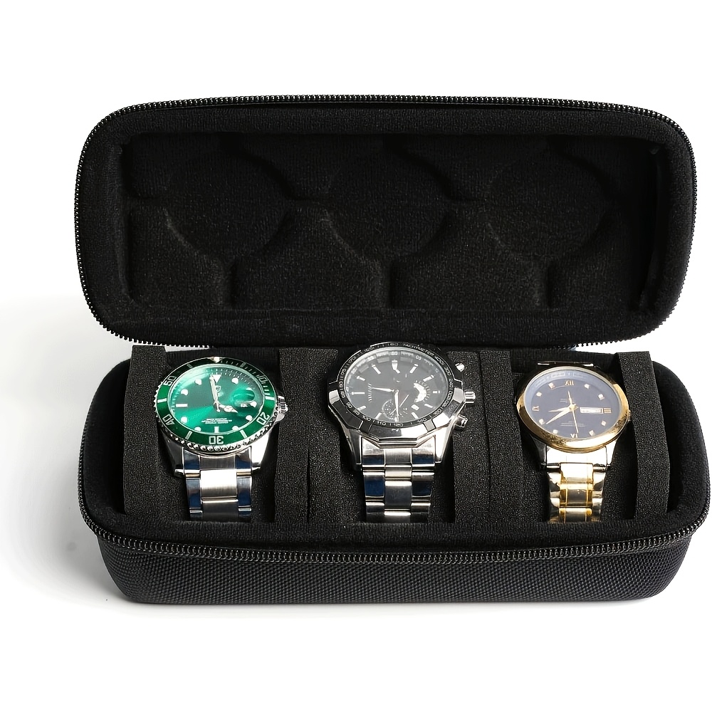 1/2 PC Luxury 3-slot Watch Tra - đánh giá và giá Luxury Watch Travel Case