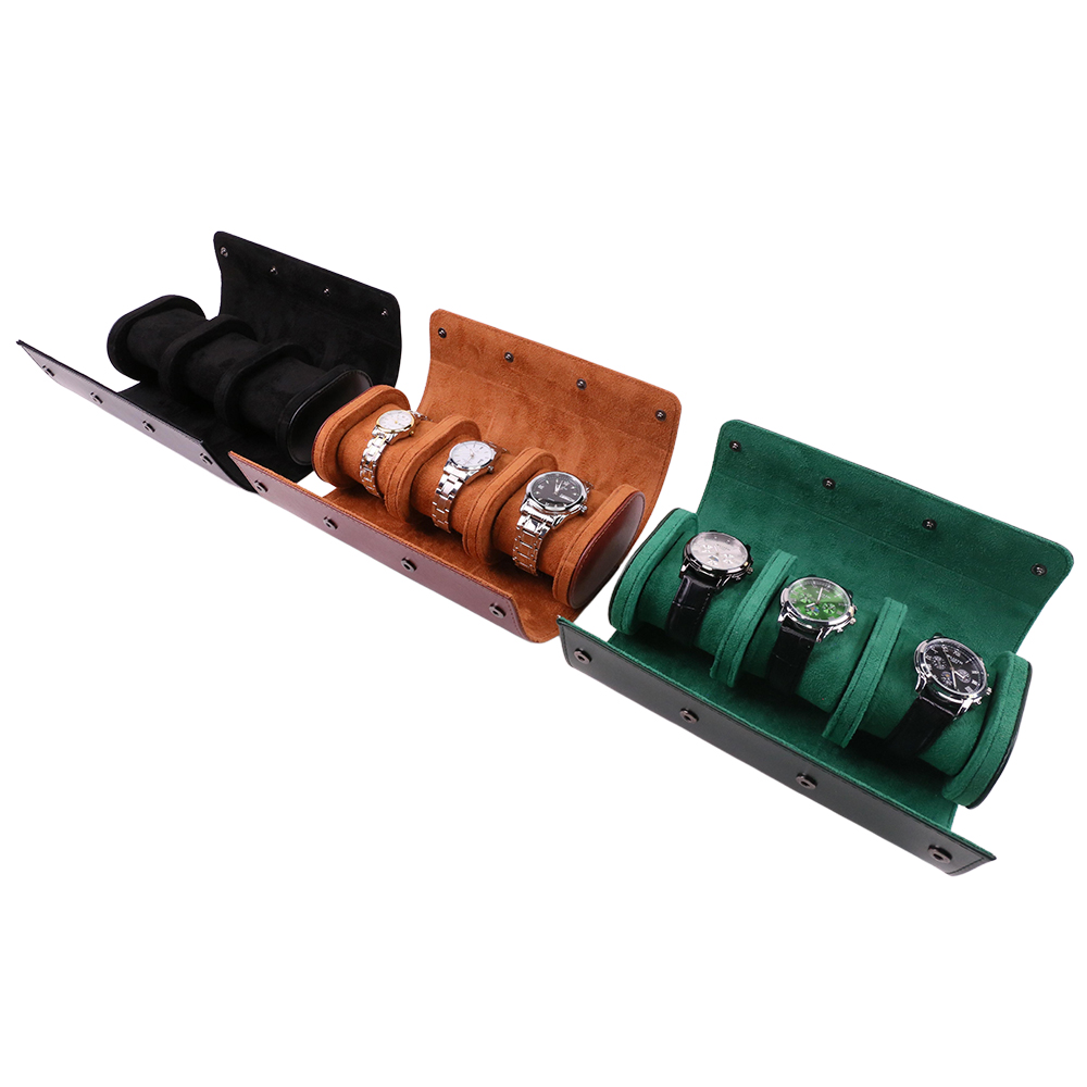 Luxury Portable 3 Slots PU Lea - đánh giá và giá Luxury Watch Winder Box