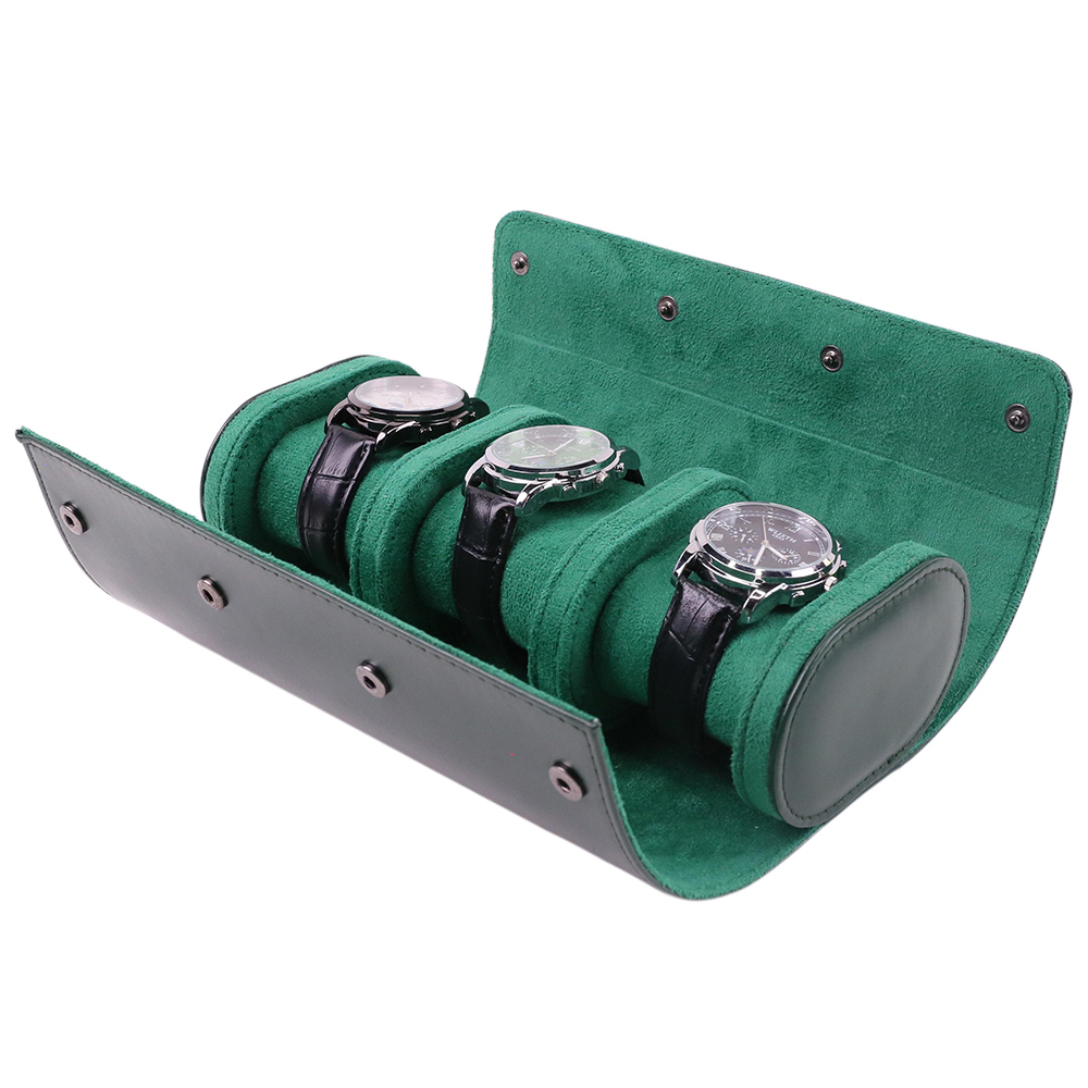 Luxury Portable 3 Slots PU Lea - đánh giá và giá Luxury Watch Winder Box