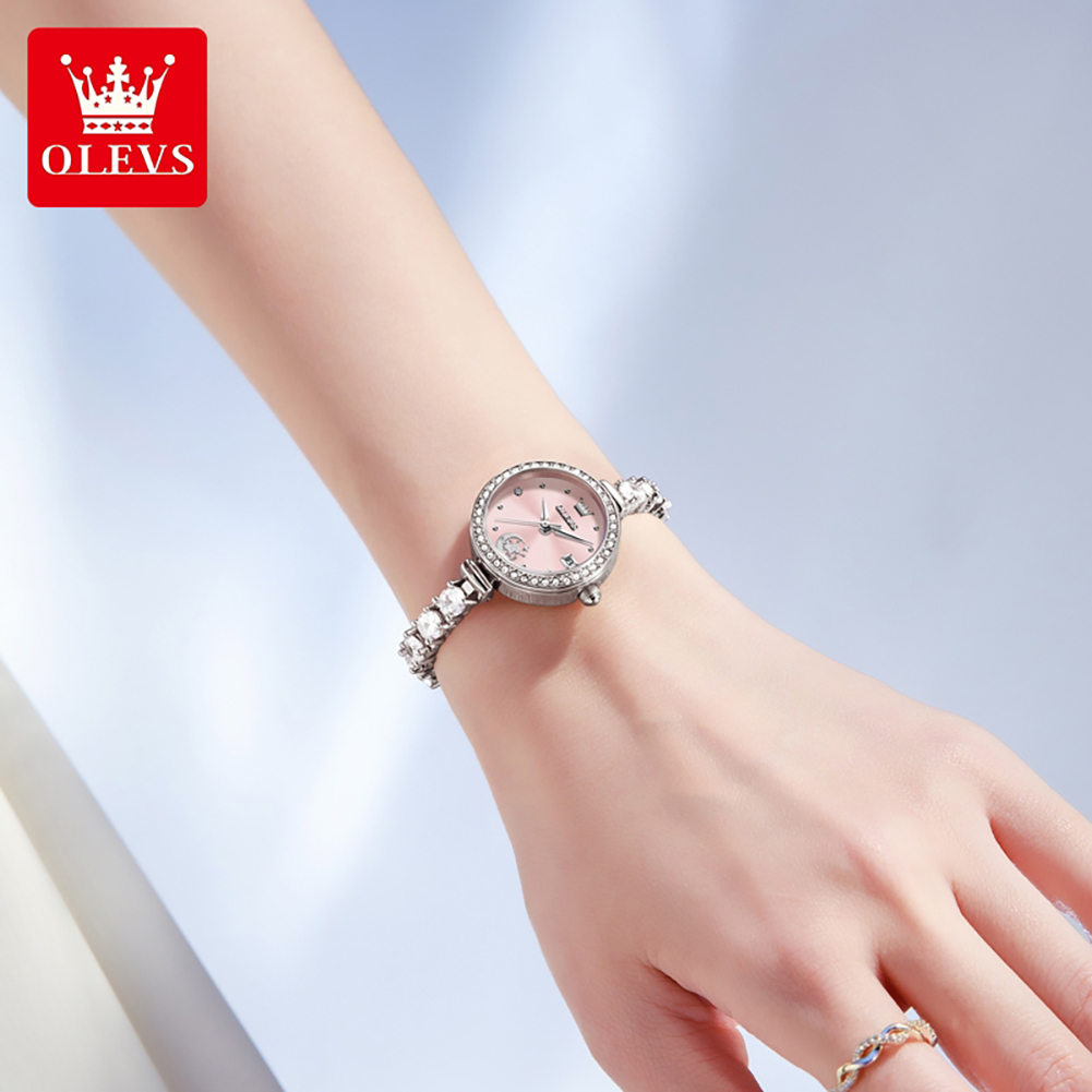 OLEVS 2998 Brand Original Auth - đánh giá và giá Luxury Watch Logo