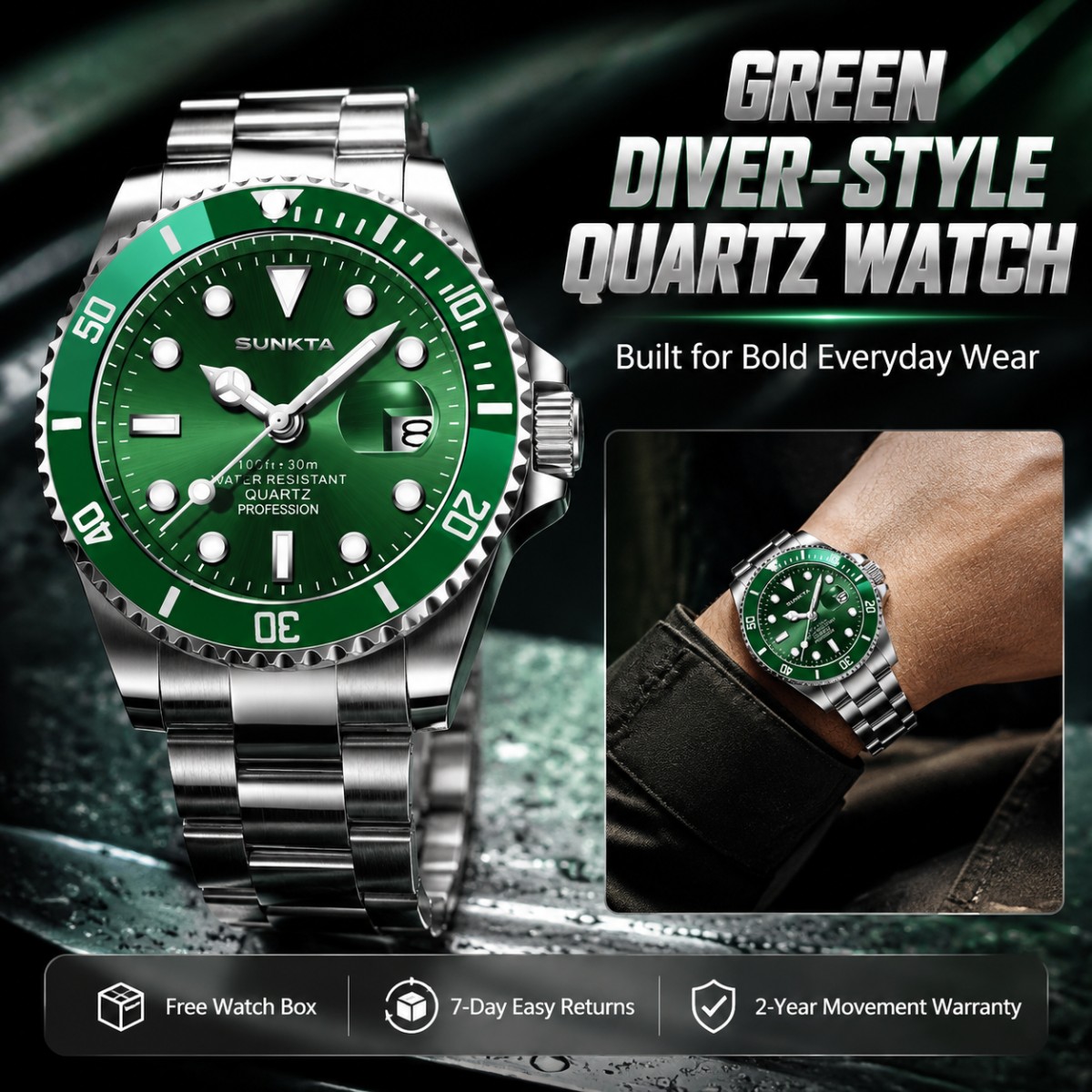 2026 SUNKTA Top Brand Luxury M - đánh giá và giá Luxury Watch All Brands