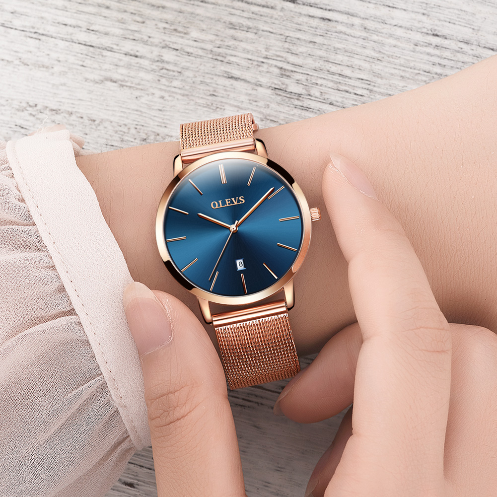 OLEVS Đồng Hồ Dành Cho Nữ Chốn - đánh giá và giá Luxury Watch Travel Case