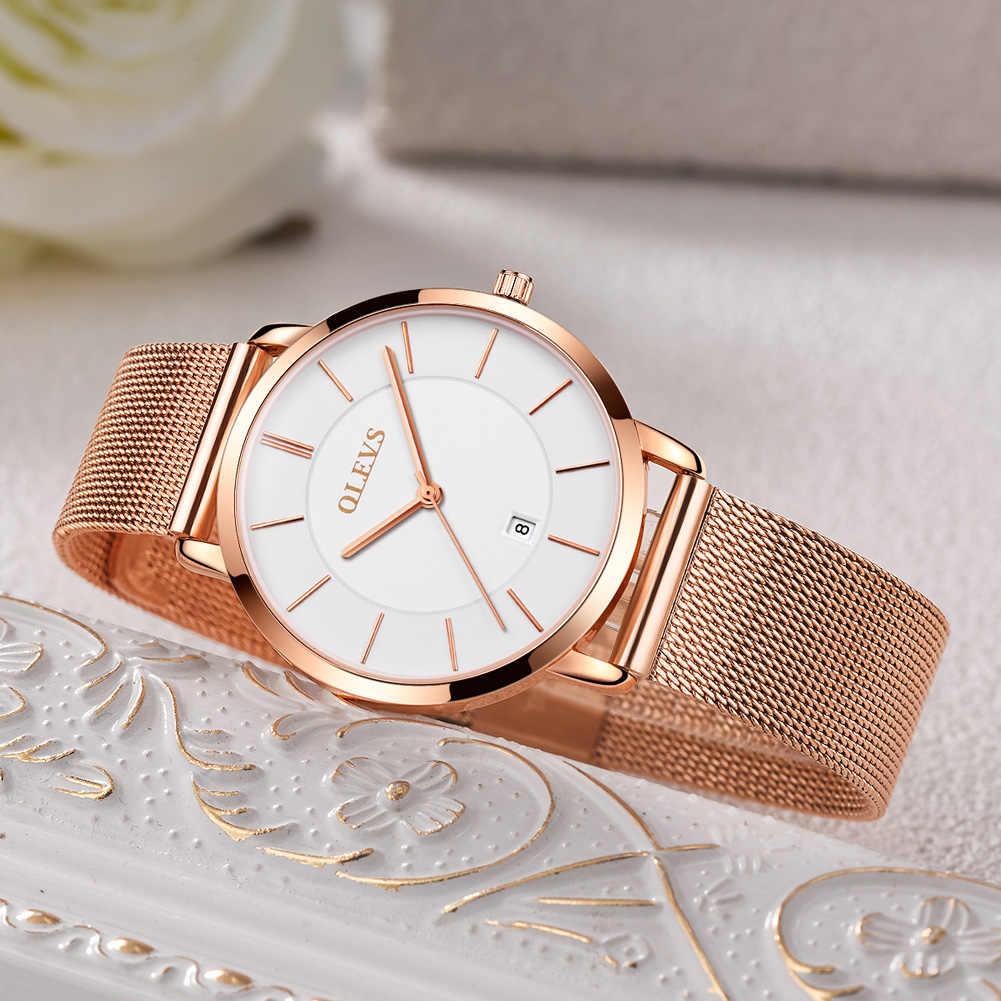 OLEVS Đồng Hồ Dành Cho Nữ Chốn - đánh giá và giá Luxury Watch Travel Case