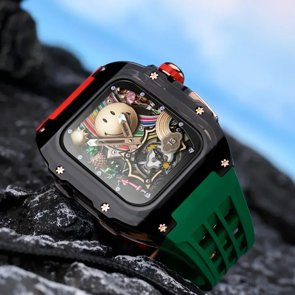 Luxury Glacier Modification Ki - đánh giá và giá Luxury Watch Apple Bands