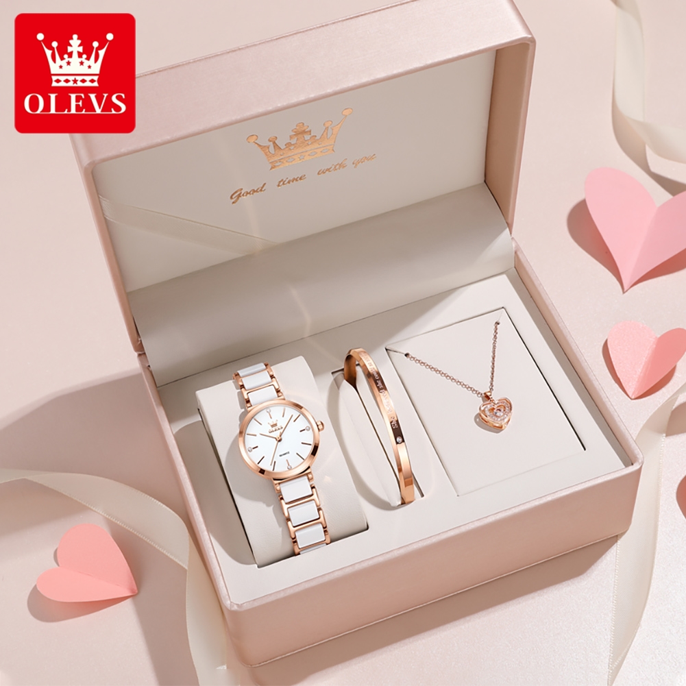 OLEVS Women Watch 5877 Luxury  - đánh giá và giá Luxury Watch Female
