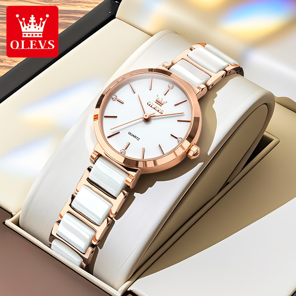 OLEVS Women Watch 5877 Luxury  - đánh giá và giá Luxury Watch Female