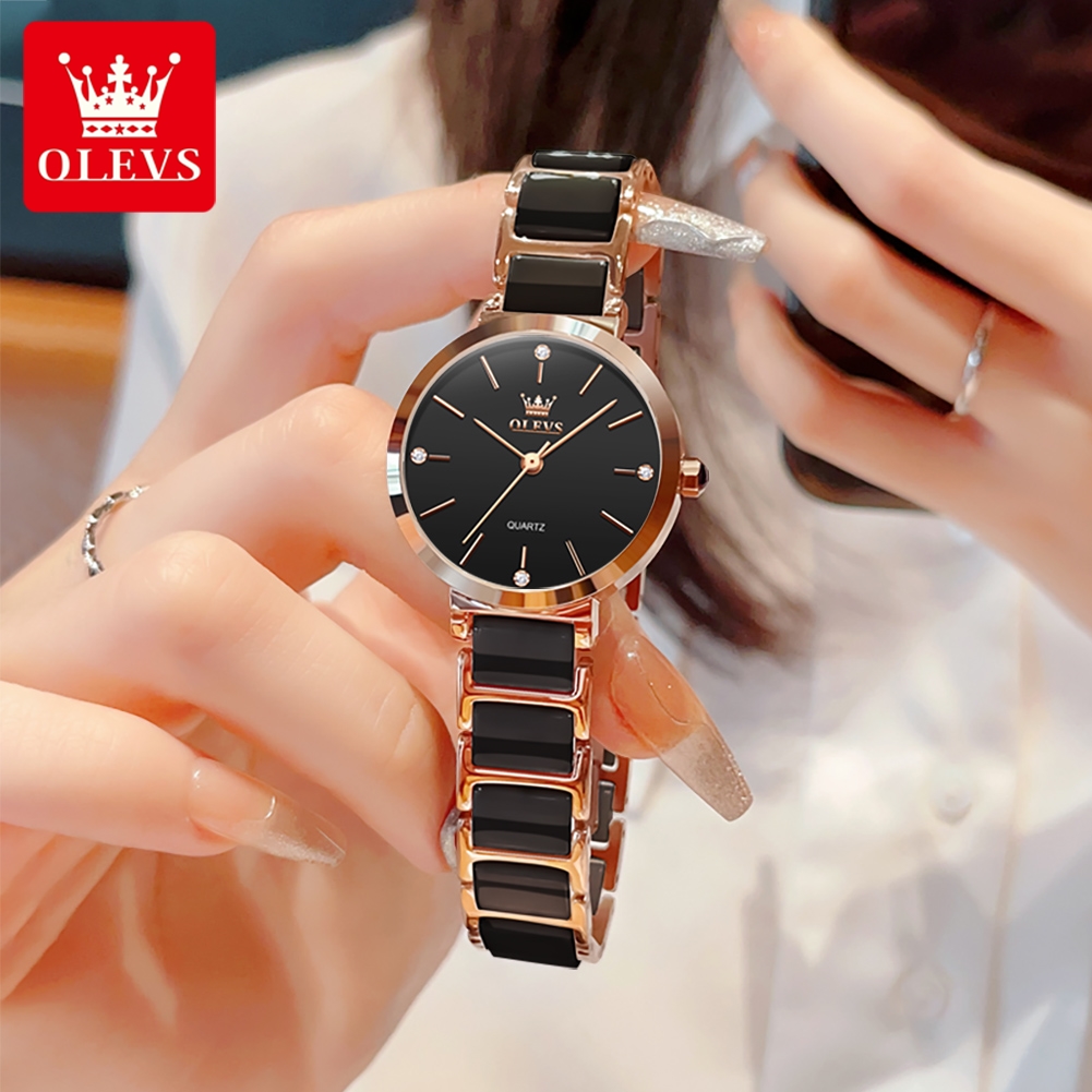OLEVS Women Watch 5877 Luxury  - đánh giá và giá Luxury Watch Female