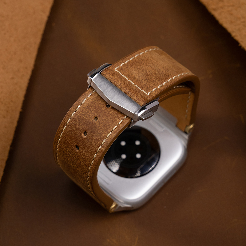Luxury Leather Sport Band For  - đánh giá và giá Luxury Watch Apple Bands
