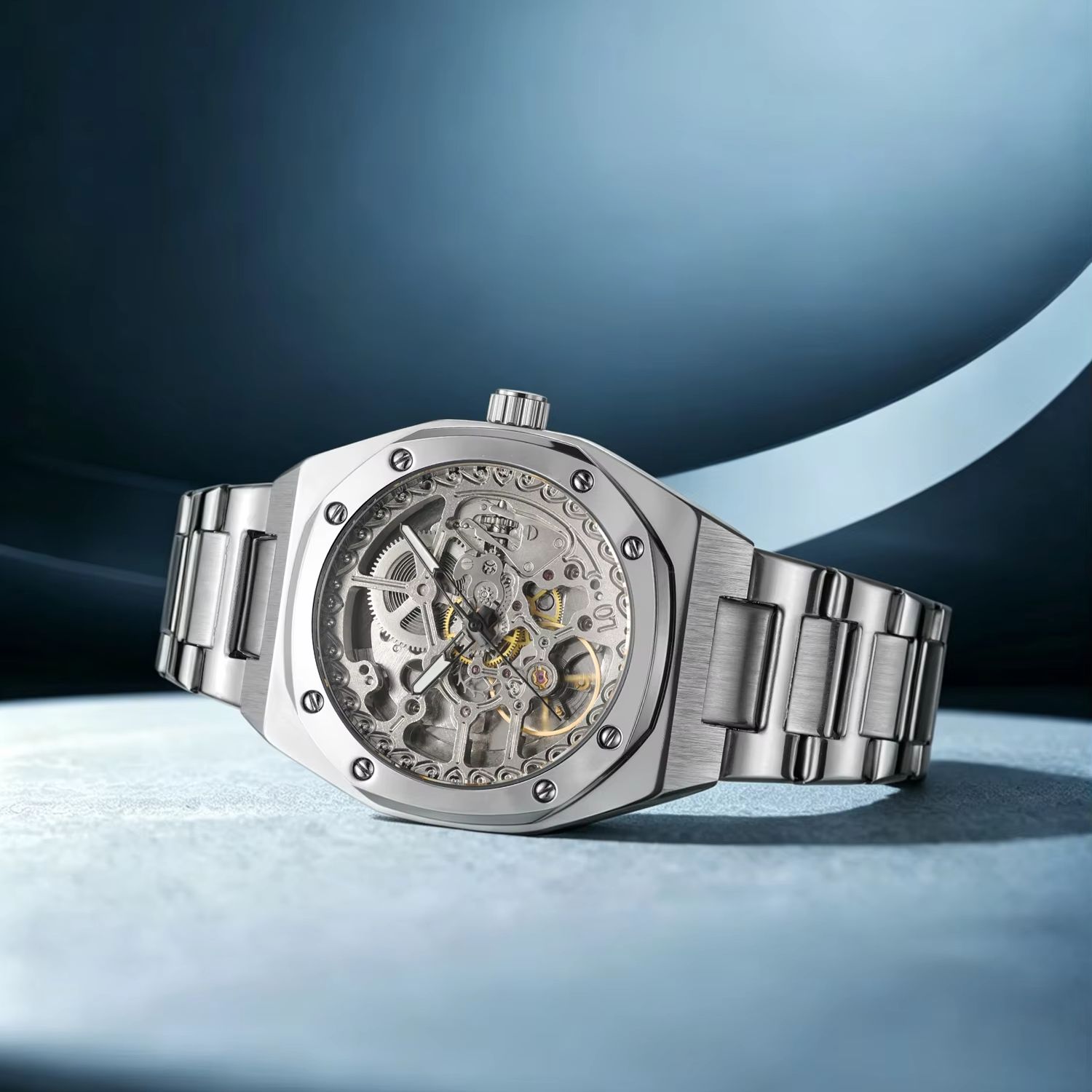 Forsining Royal Skeleton Mecha - đánh giá và giá Luxury Watch Winder
