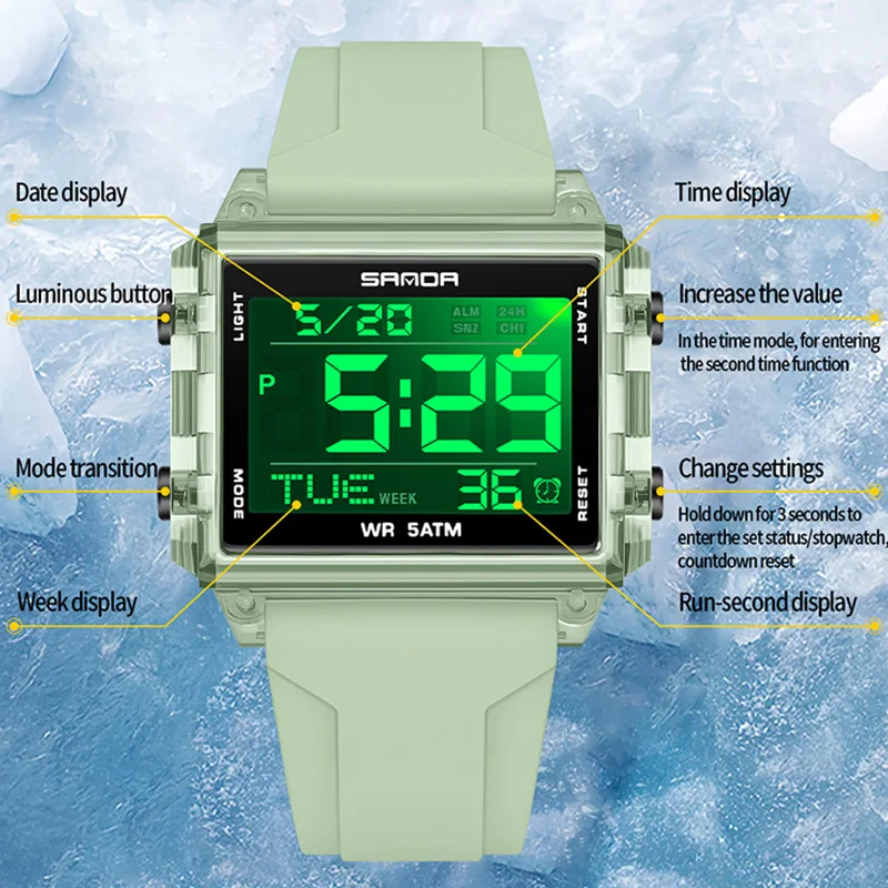 SANDA Brand Fashion Student Wa - đánh giá và giá Luxury Watch Brands In World
