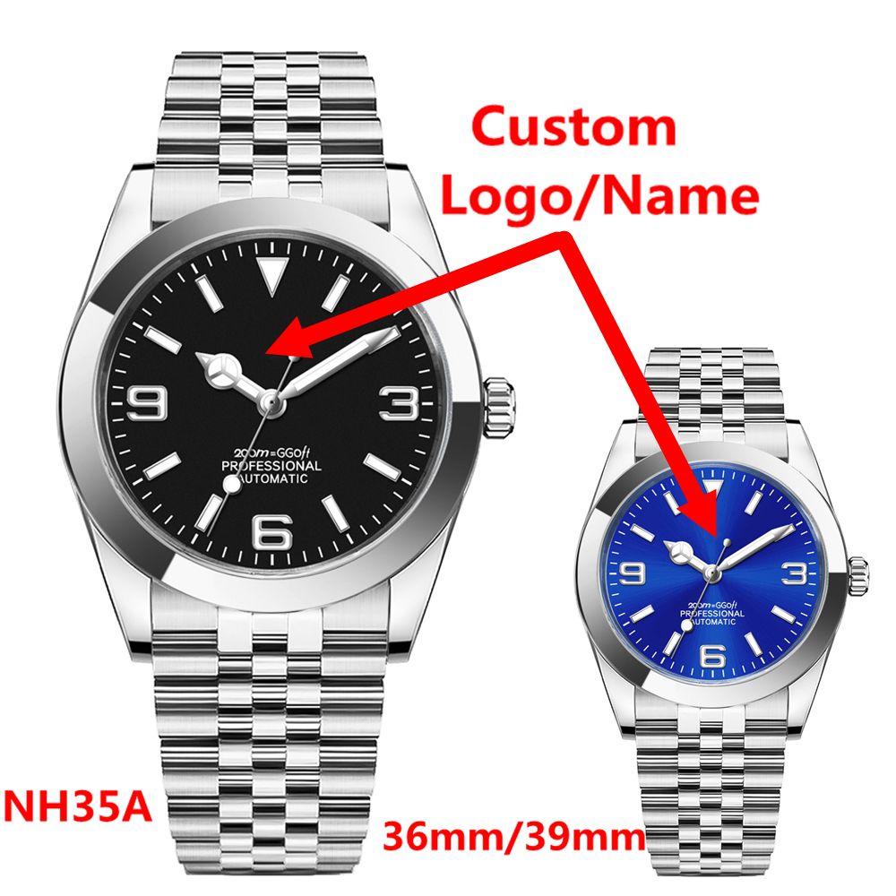 Custom Logo Luxury NH35 Watch  - đánh giá và giá Luxury Watch Logo