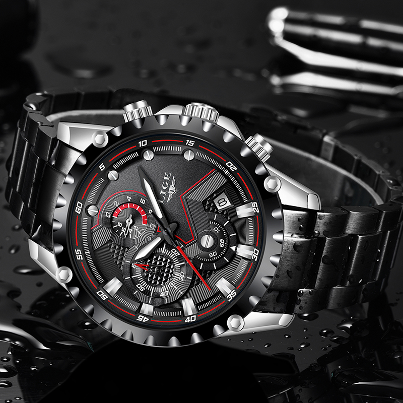 LIGE Cao Cấp Hàng Đầu Nam Đồng - đánh giá và giá Luxury Watch All Brands