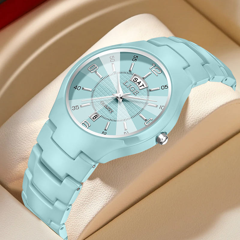 LIGE Luxury Elegant Quartz Wom - đánh giá và giá Luxury Watch Display