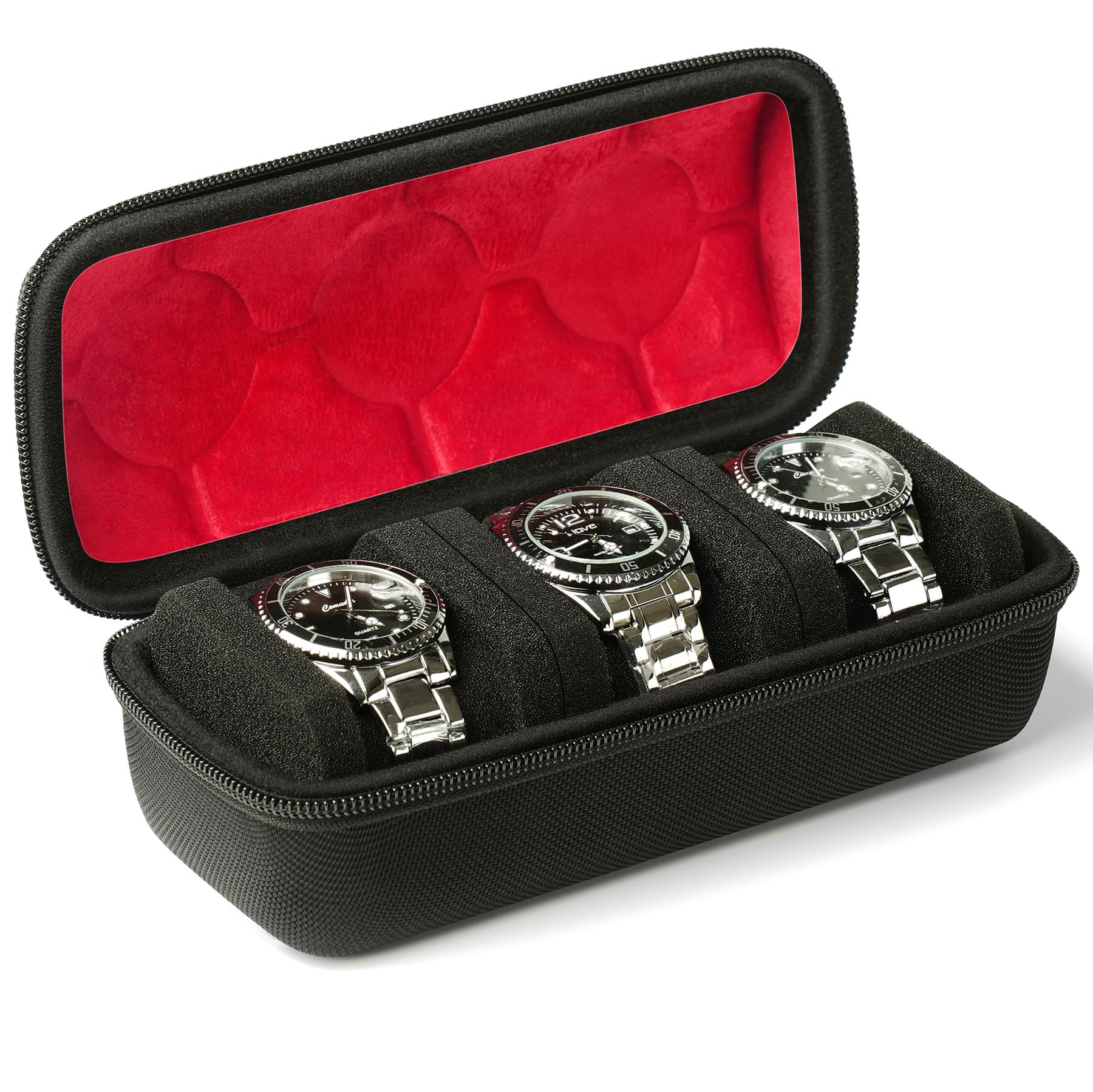 2/3/5 Slots Watch Travel Case, - đánh giá và giá Luxury Watch Travel Case