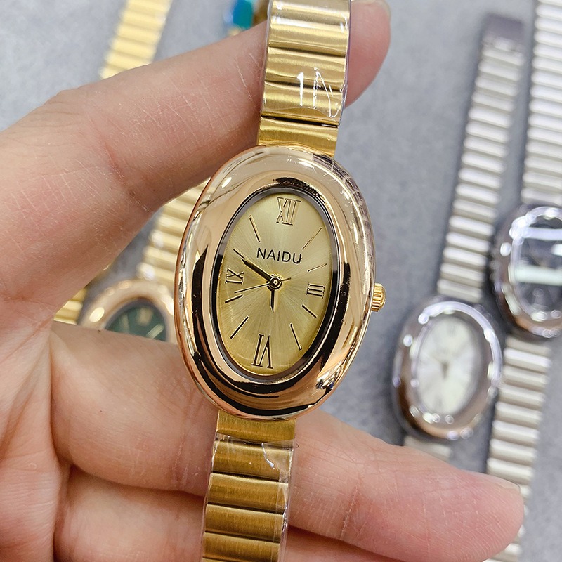 Luxury Brand Gold Oval Women Q - đánh giá và giá Luxury Watch Female