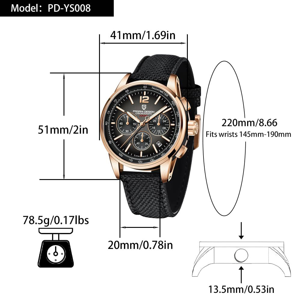 PAGANI DESIGN New Mens Watch 4 - đánh giá và giá Luxury Watch Logo