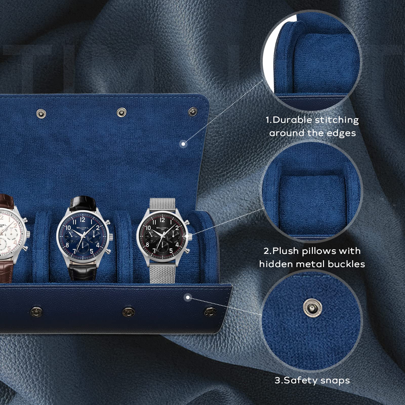 Watch Case Travel Organizer -  - đánh giá và giá Luxury Watch Travel Case