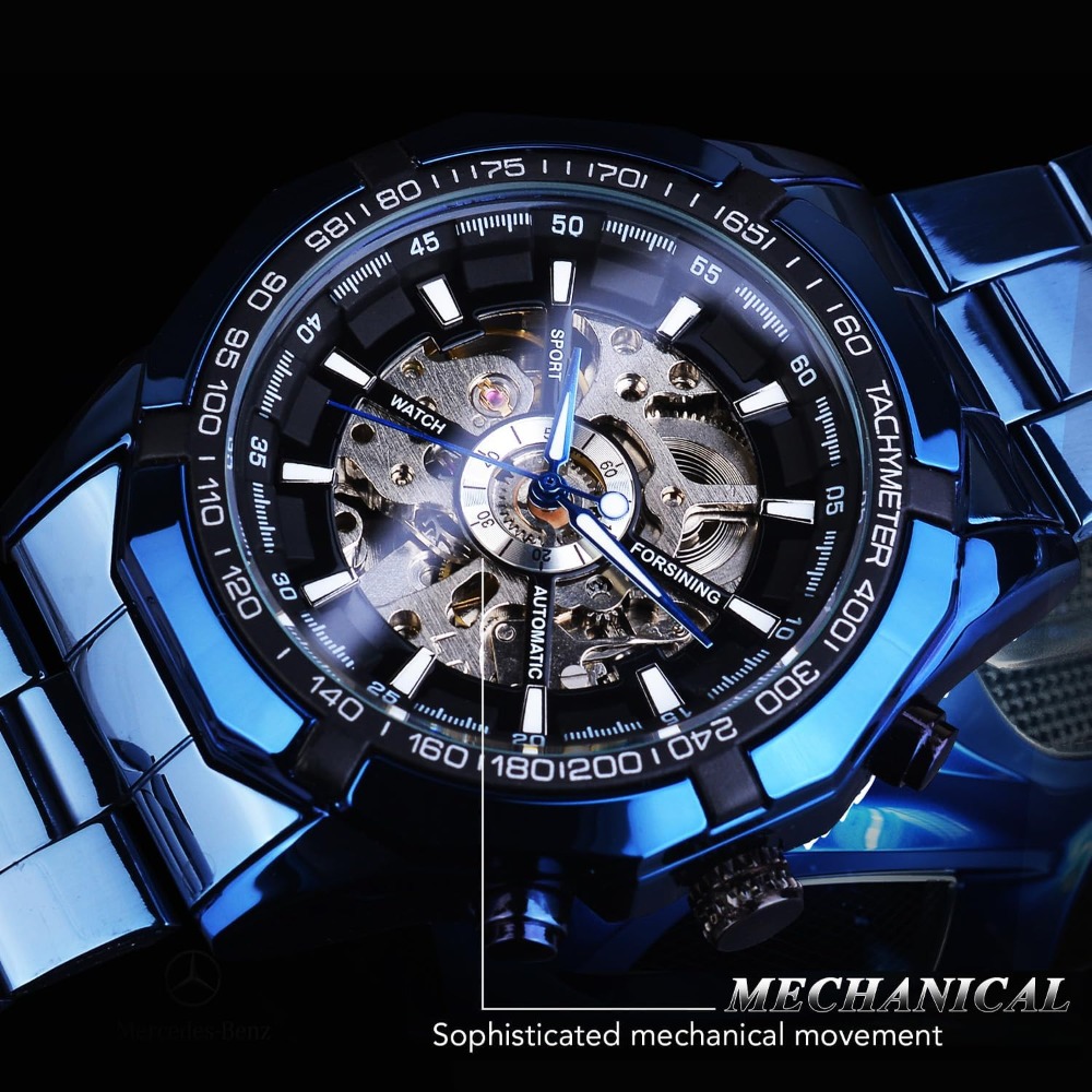 Men's Mechanical Watch Skeleto - đánh giá và giá Luxury Watch Image