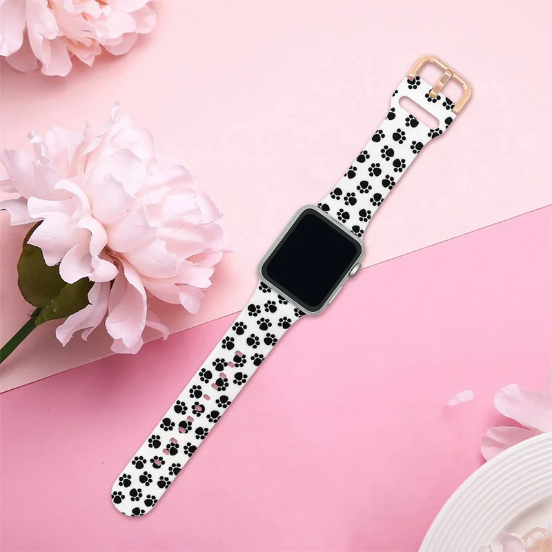 Printed band For apple watch s - đánh giá và giá Luxury Watch Apple Bands