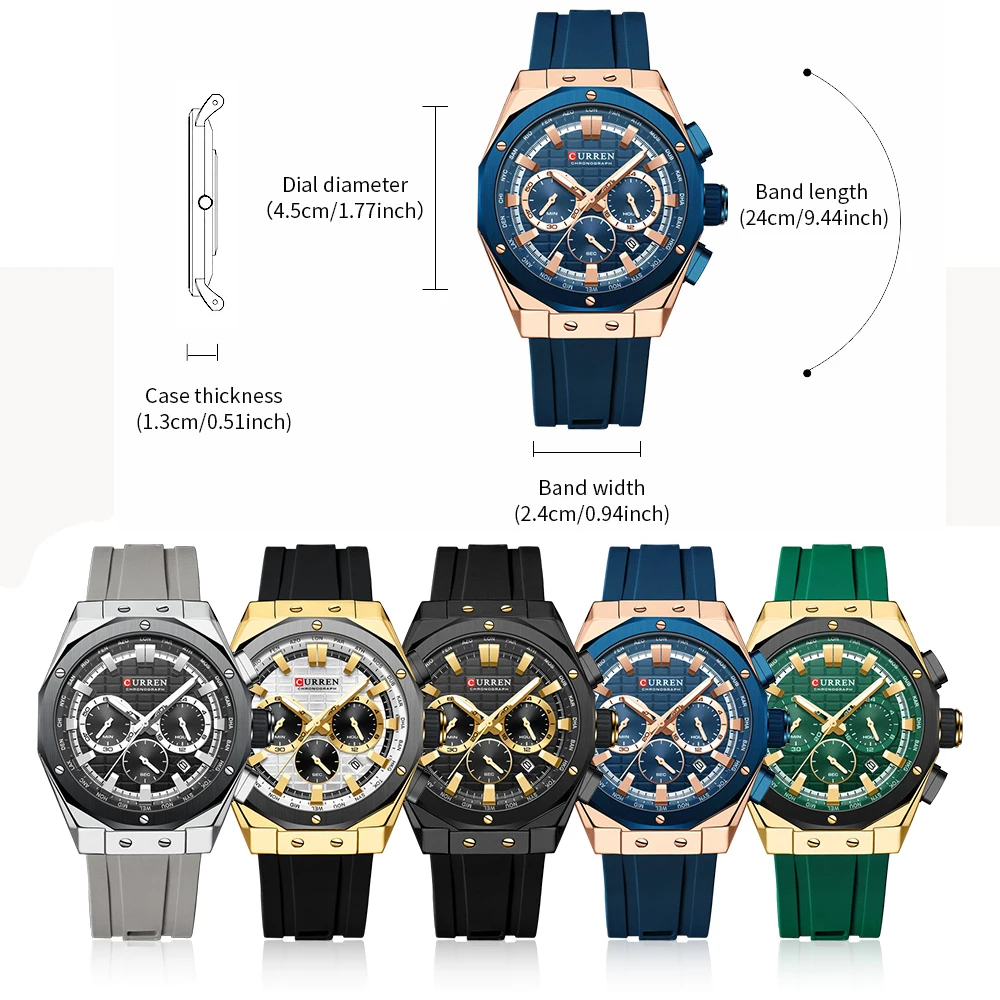 CURREN Luxury Brand High Quali - đánh giá và giá Zen Luxury Watch