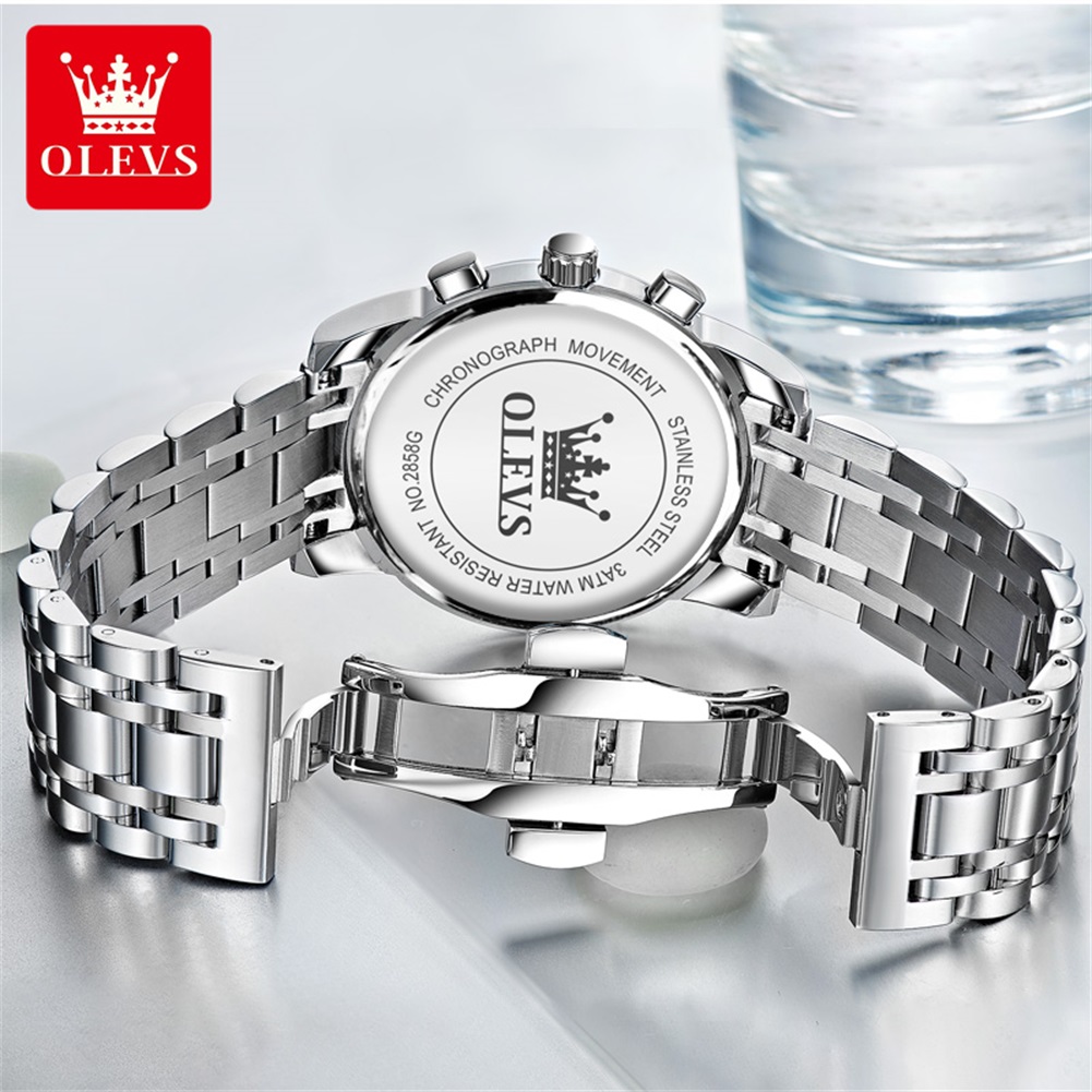 OLEVS Popular men's watches st - đánh giá và giá Luxury Watch Logo