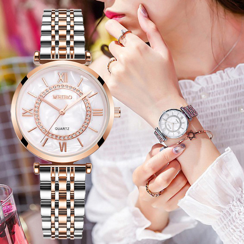 Luxury Crystal Women Bracelet  - đánh giá và giá Luxury Watch Female