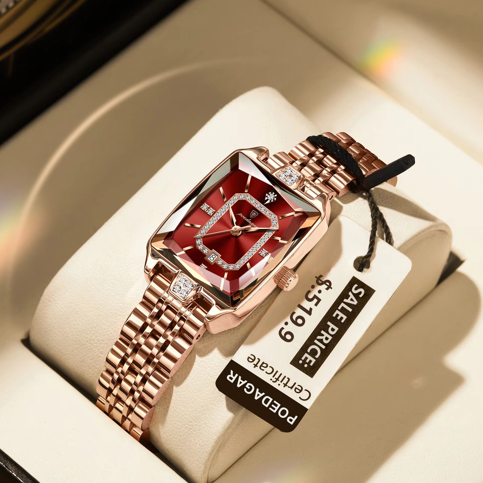 POEDAGAR Fashion Elegant Women - đánh giá và giá Luxury Watch Female