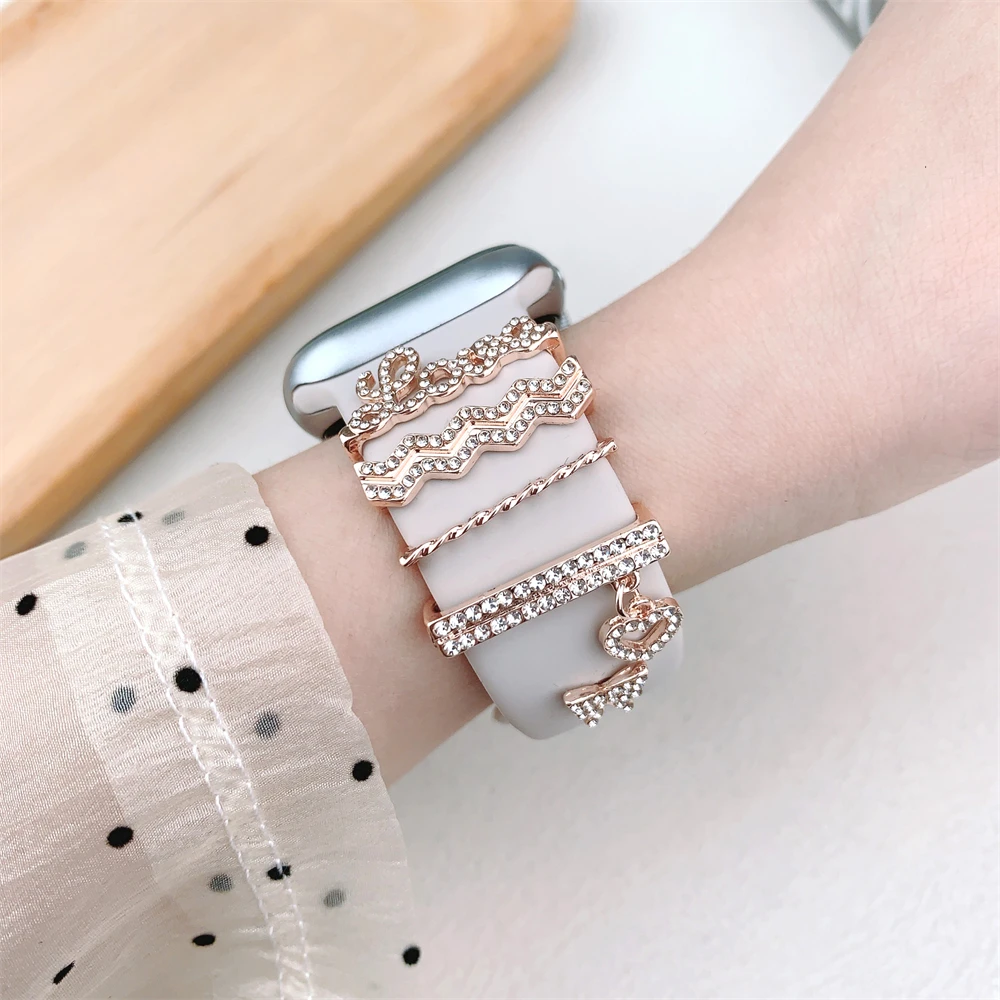 Decoration Ring For Apple watc - đánh giá và giá Luxury Watch Apple Bands