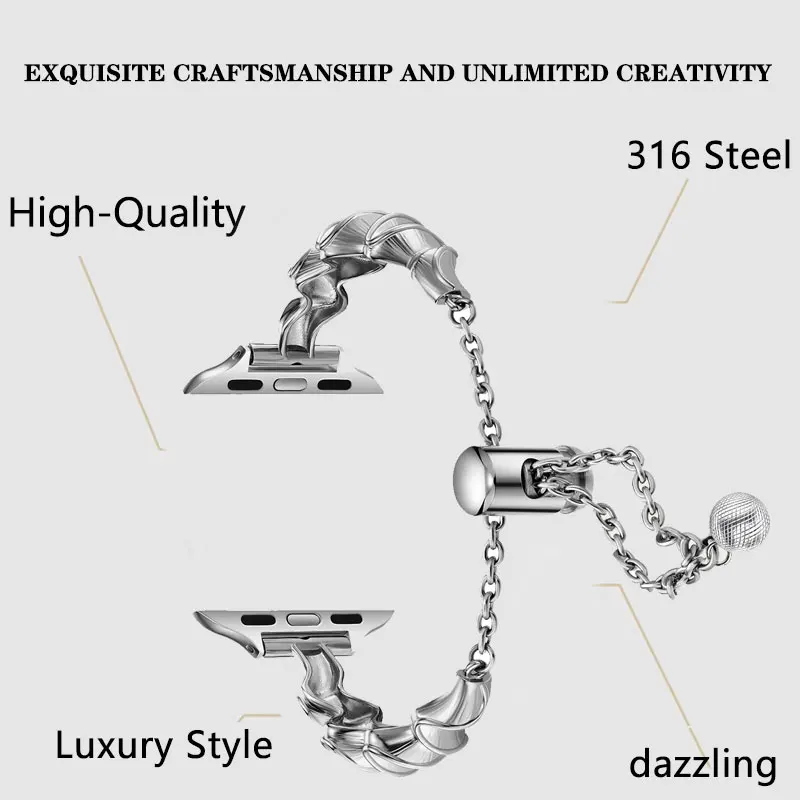 Jewelry Strap for Apple Watch  - đánh giá và giá Luxury Watch Apple Bands