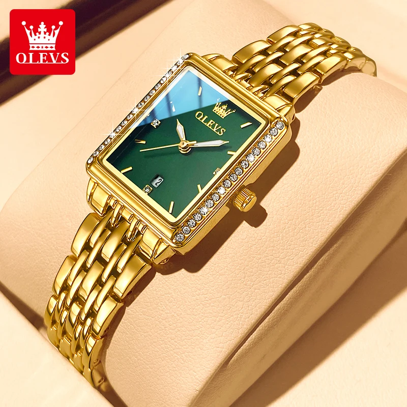 OLEVS 9995 Elegant Quartz Ladi - đánh giá và giá Luxury Watch Female