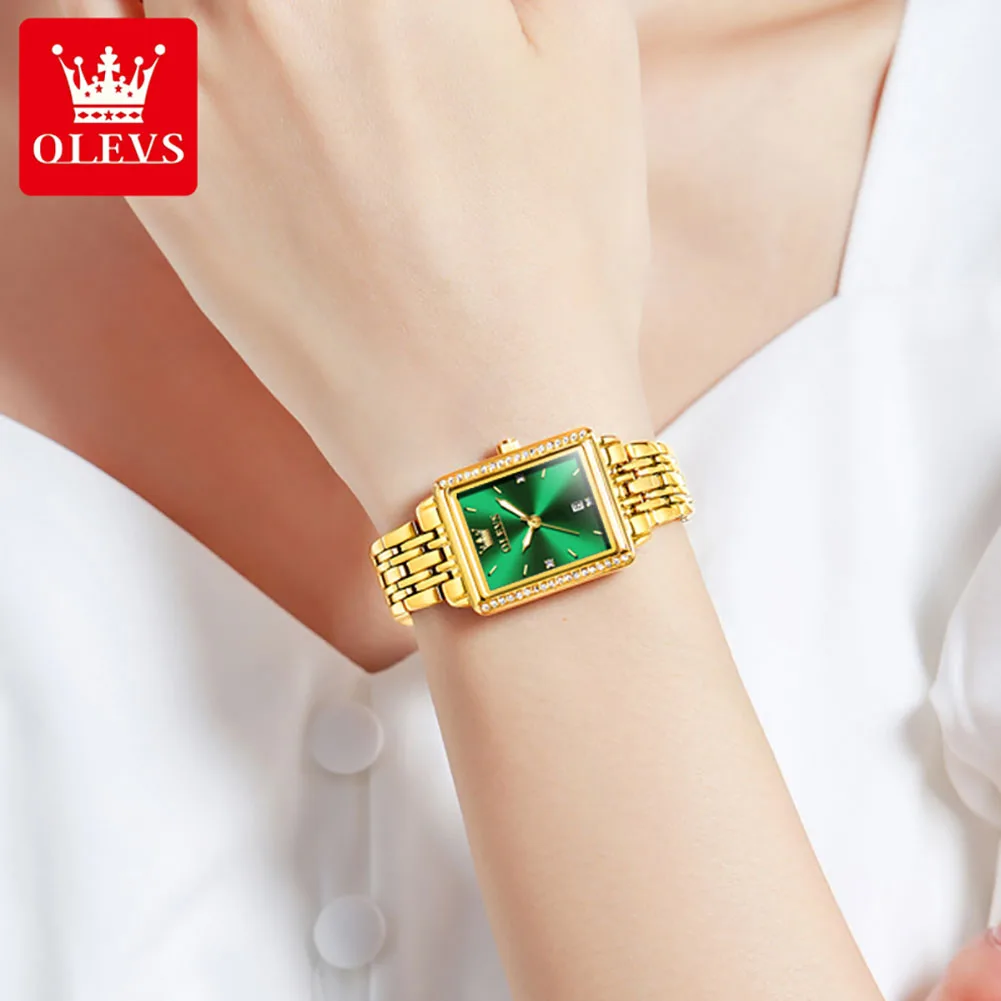 OLEVS 9995 Elegant Quartz Ladi - đánh giá và giá Luxury Watch Female