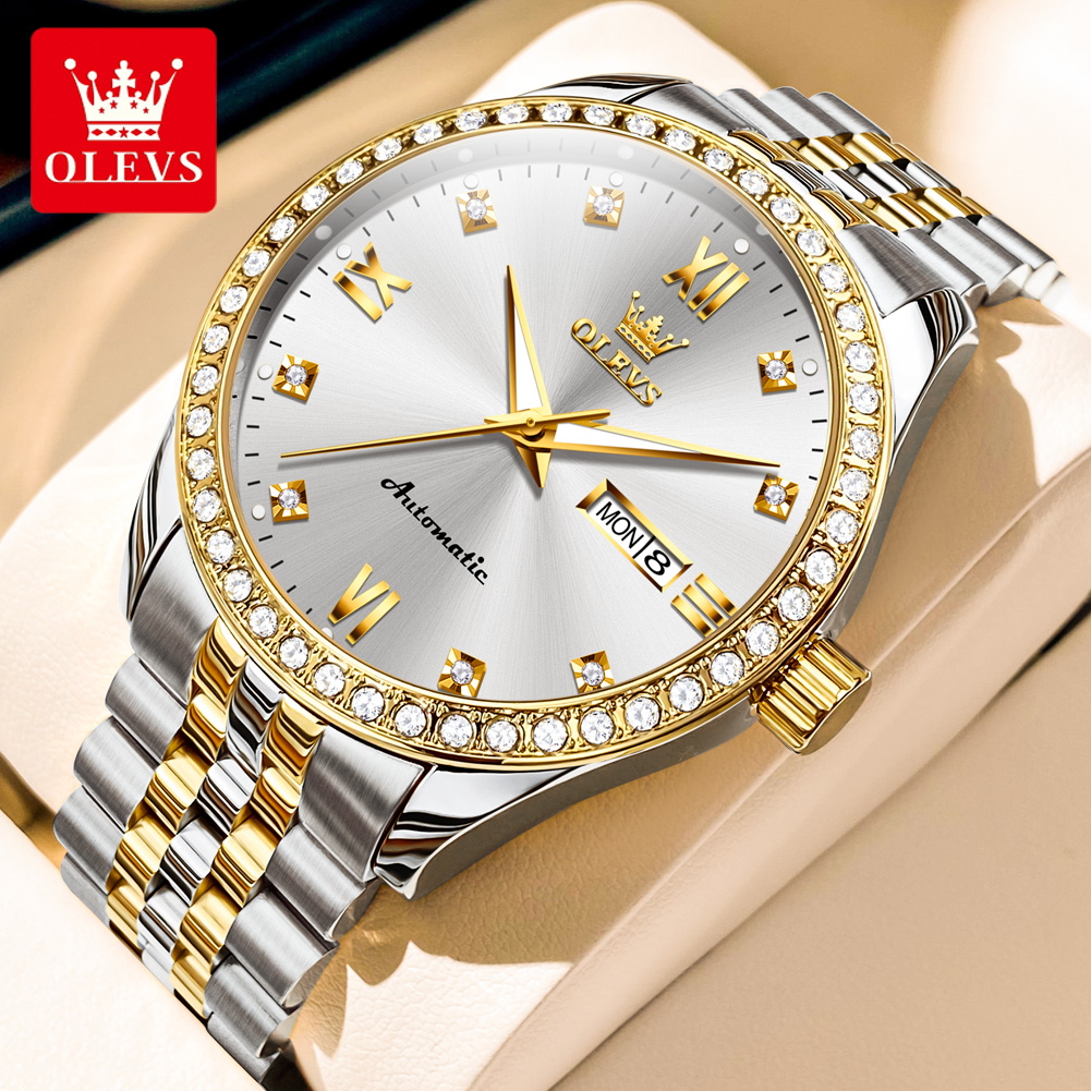 OLEVS7012 Diamond Automatic Wa - đánh giá và giá Luxury Watch Winder
